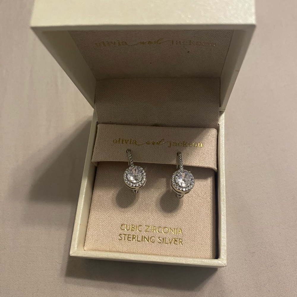 Olivia and Jackson earrings